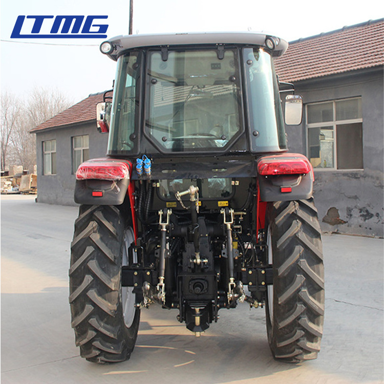 LTMG tractor agricola  30HP 40HP 45HP 50HP 70HP 80HP mini rear tractor with fan enclosed cabin