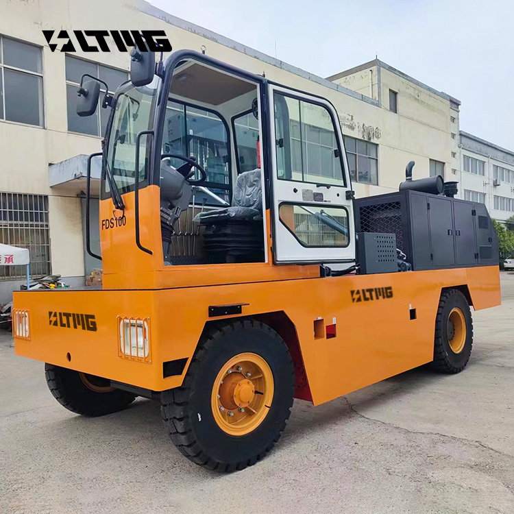 LTMG  side lift forklift 10ton 3600mm lifting height  diesel side loader forklift truck for long load cargo