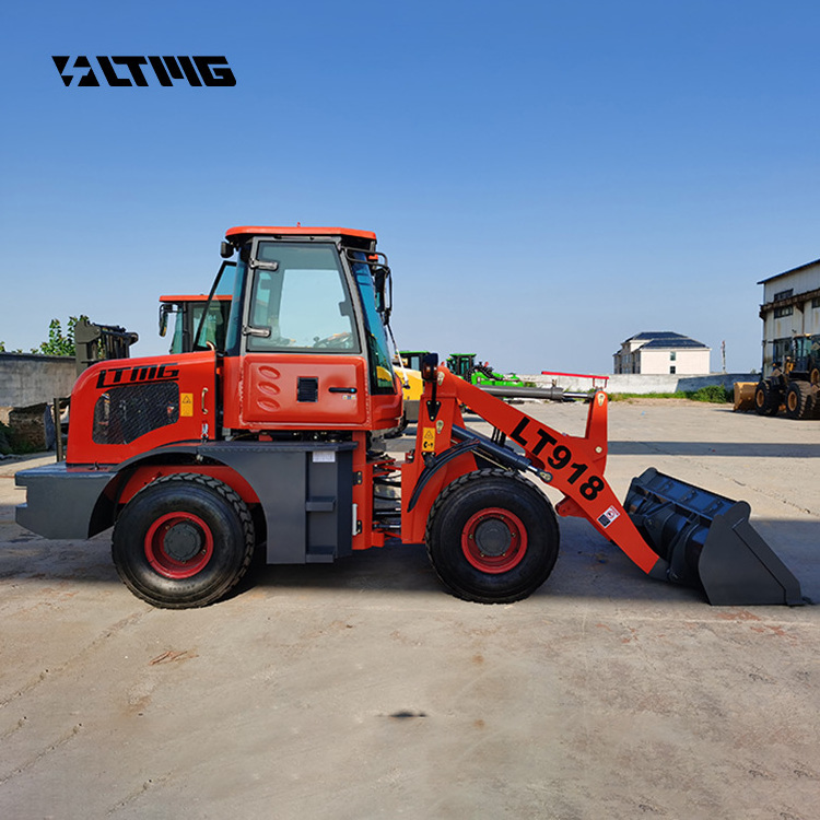 LTMG articulated cargador frontal wheel loader mini 1ton 1.5ton 2 ton 3t 4t mini front loader with EPA Euro V engine tlb machine