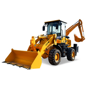 LTMG WZ20-28 Construction Machinery Mini Front Loader Backhoe Articulated Type 4X4 2ton Backhoe Loaders For Sale