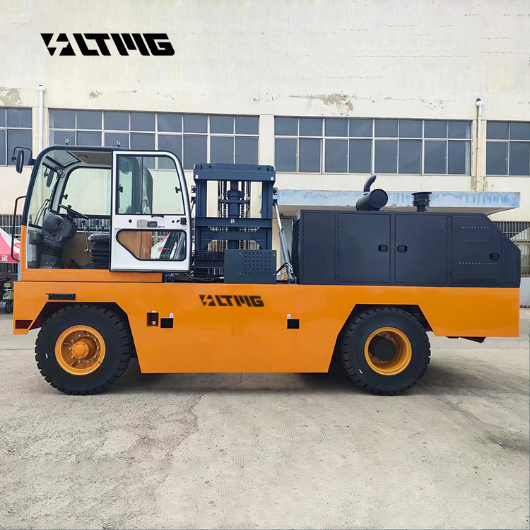 LTMG  side lift forklift 10ton 3600mm lifting height  diesel side loader forklift truck for long load cargo