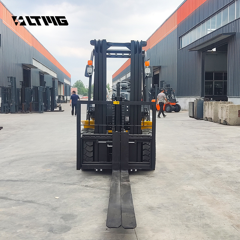 High quality montacargas forklift 3ton 3.5ton  4ton 5ton Diesel Forklift with 2500mm long fork