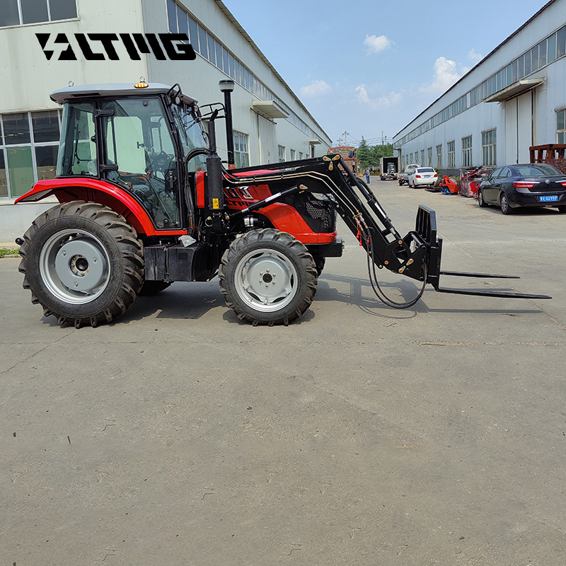 LTMG China Tractor 120 hp Agricultural Machinery Tractor With Front Pallet Fork