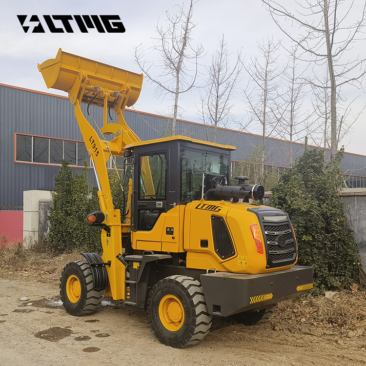 LTMG in stock European warehouse mini cargador frontal 0.8 ton 1 ton 1.5 ton front loader wheeled loader