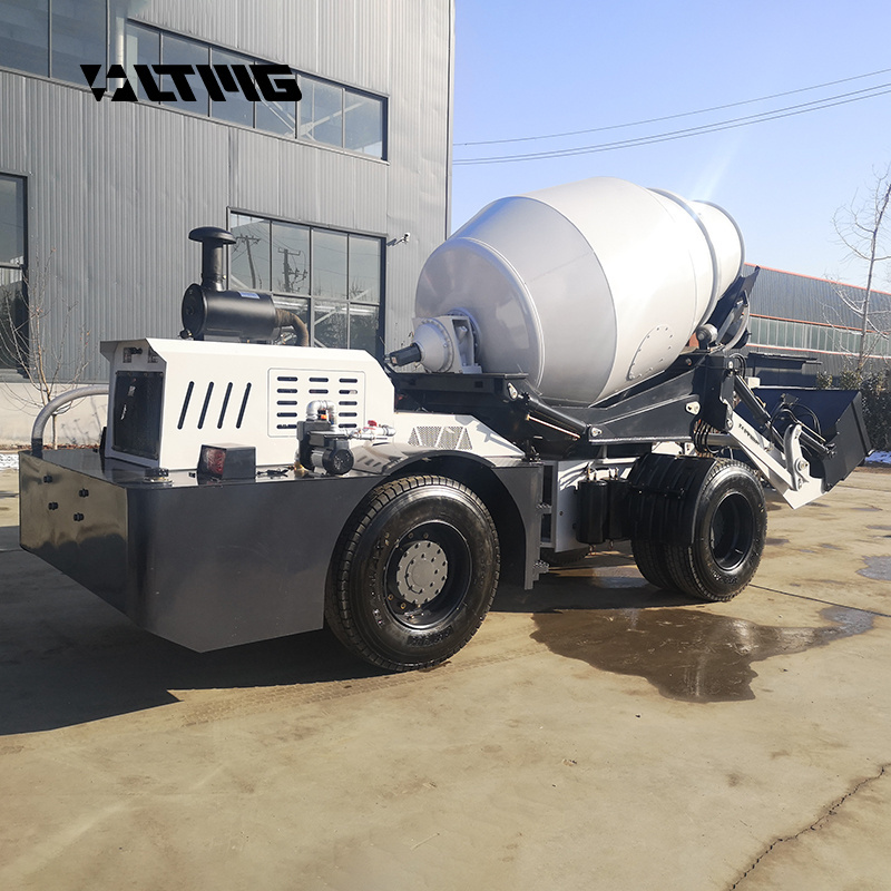 LTMG Chinese factory best price high quality small 3.6 cbm 4 cbm self loading concrete truck mixer