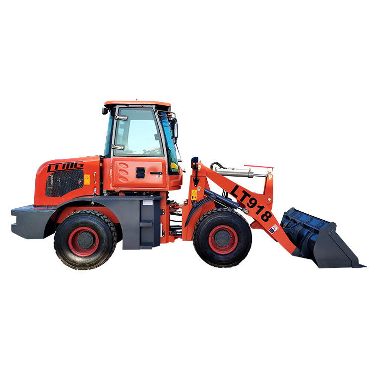 LTMG articulated cargador frontal wheel loader mini 1ton 1.5ton 2 ton 3t 4t mini front loader with EPA Euro V engine tlb machine