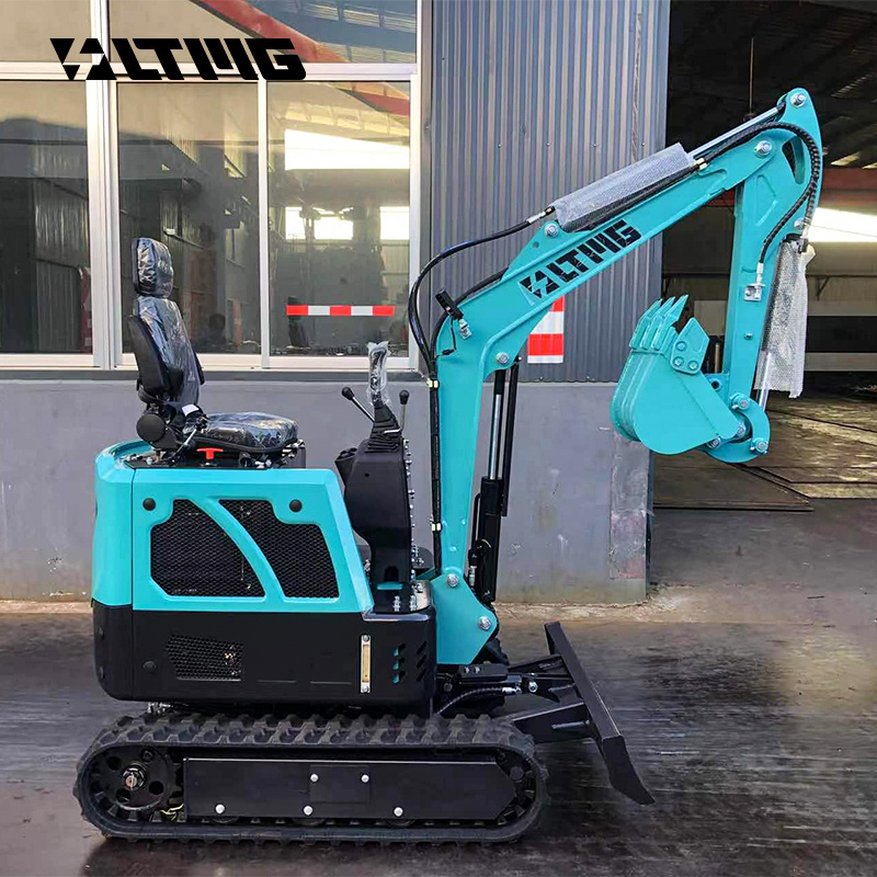 Mini retro excavadora 0.8 ton 1 ton 1.2 ton 1.5 ton 1.8 Ton mini digger excavators with EPA engine