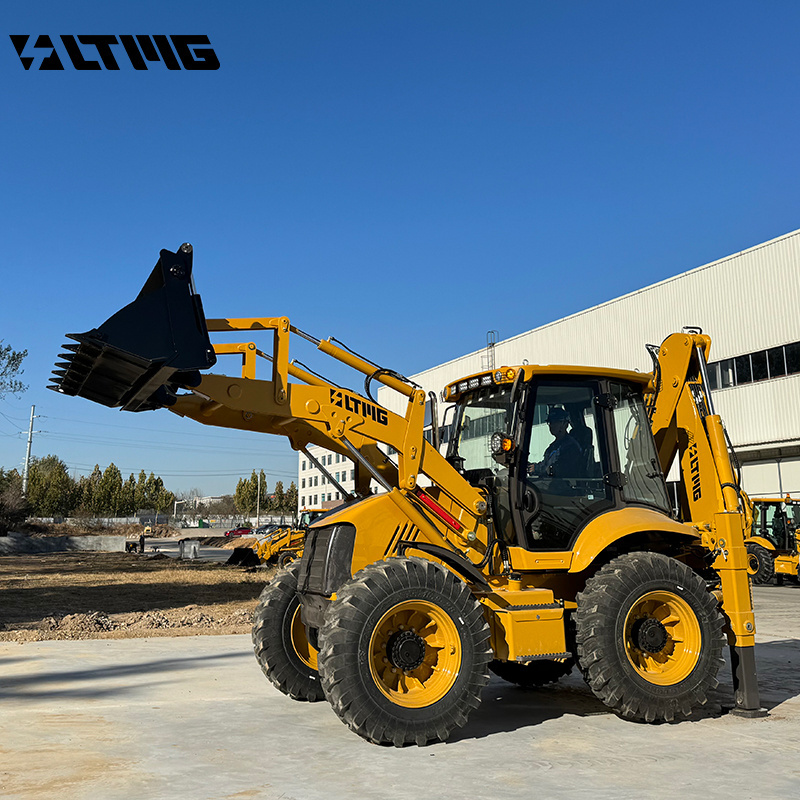 New condition 4WD backhoe loader 2500kg capacity  backhoe loader with side shifter telescopic arm boom