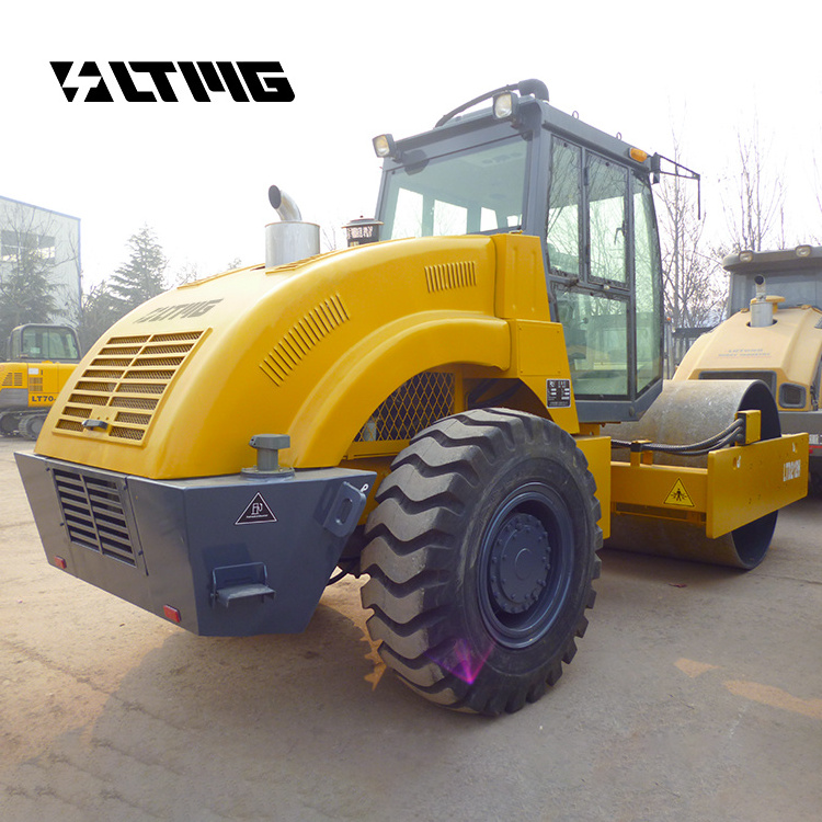 LTMG Hydraulic Vibratory Road Roller 10ton 12ton 14ton Single Drum Tire Roller Machine for Sale