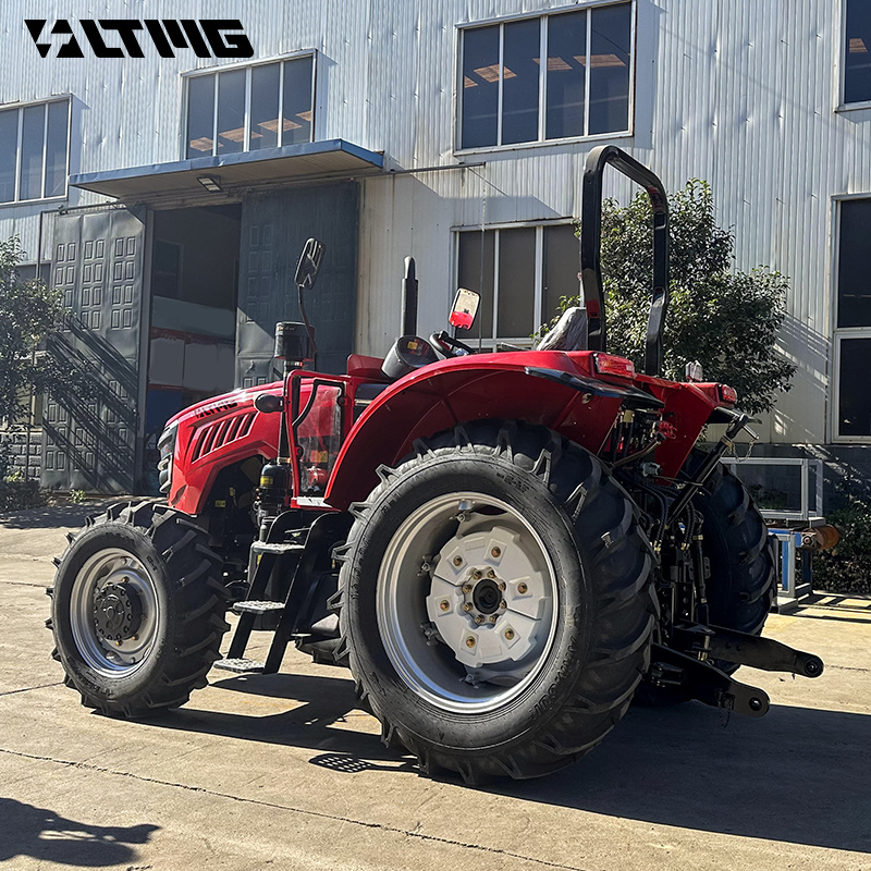 LTMG 4X4 wheel 4WD 85hp 90hp 100hp 120hp tractor front loader farm garden tractor with cabin