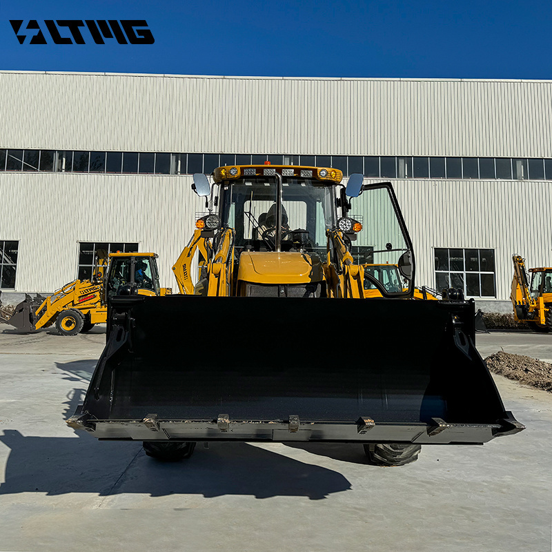 New condition 4WD backhoe loader 2500kg capacity  backhoe loader with side shifter telescopic arm boom