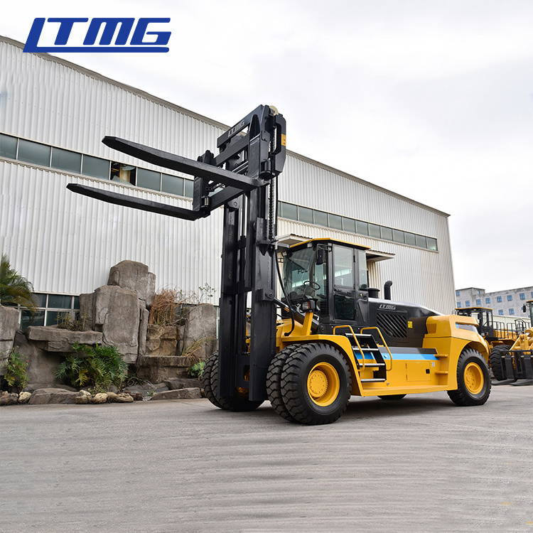 LTMG Heavy Duty Counterbalance Forklift 30 ton 32 ton 40 ton Diesel Forklift Truck with Air Conditioner Cabin