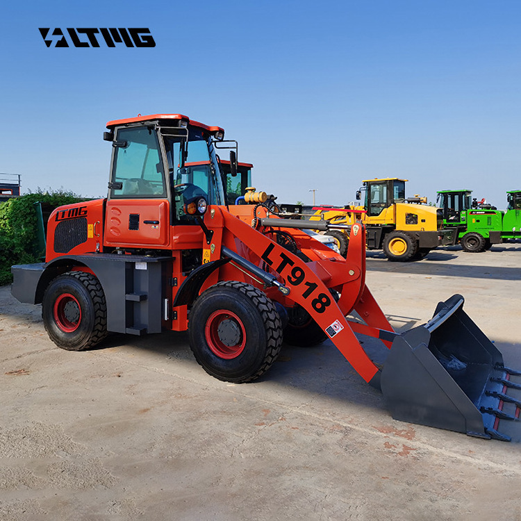 LTMG articulated cargador frontal wheel loader mini 1ton 1.5ton 2 ton 3t 4t mini front loader with EPA Euro V engine tlb machine