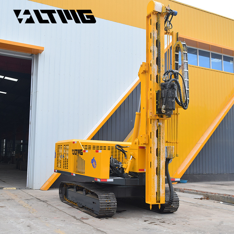 LTMG LPD60 Hydraulic Drop Hammer Vibrating Best Pile Drivers Machinery Post Ram Machine Diesel Powered Pile Driver