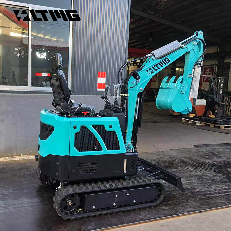 Mini retro excavadora 0.8 ton 1 ton 1.2 ton 1.5 ton 1.8 Ton mini digger excavators with EPA engine