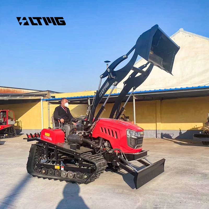 LTMG China 40hp 50hp mini farm crawler tractor with rubber track