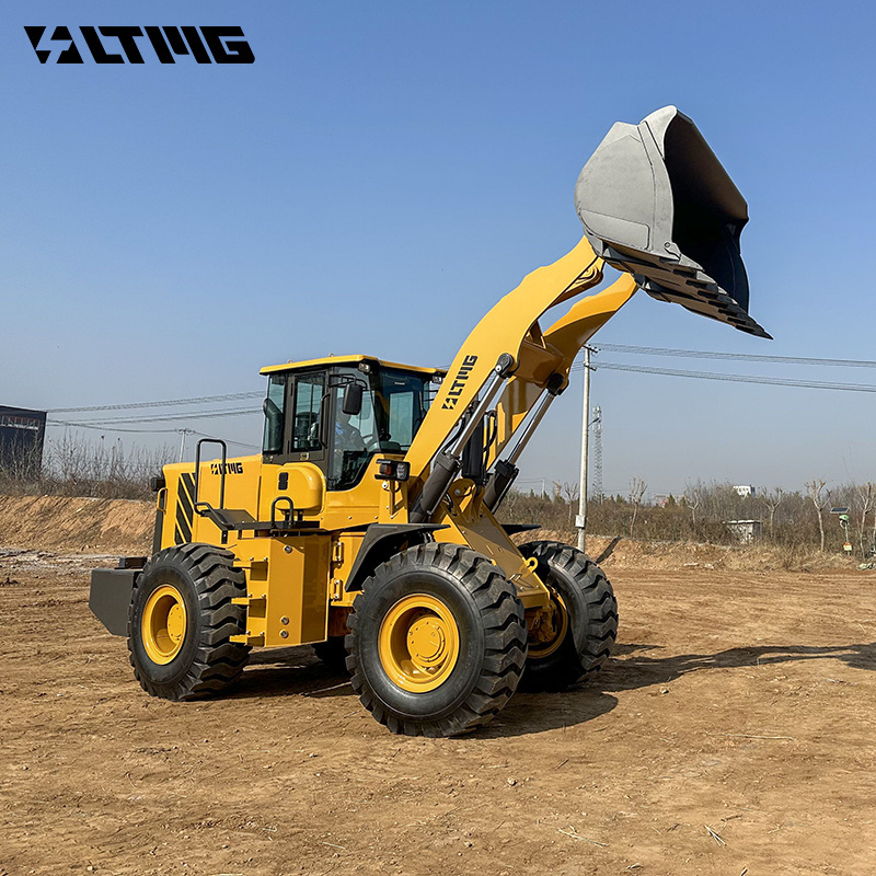 LTMG 2024 China High Quality Front Bucket Heavy Duty Construction Machine 5 ton Diesel Wheel Loader For Sale