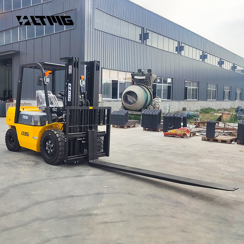 High quality montacargas forklift 3ton 3.5ton  4ton 5ton Diesel Forklift with 2500mm long fork