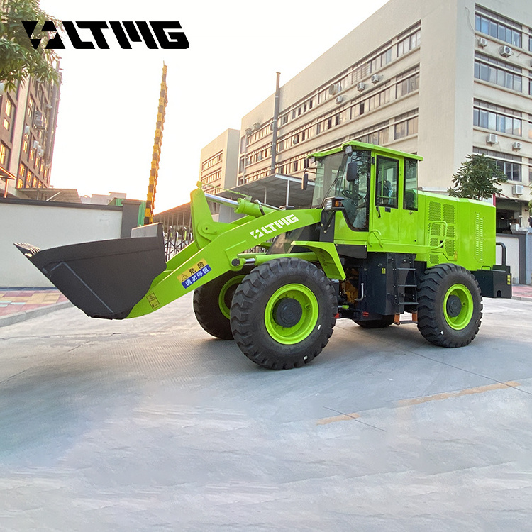 LTMG construction machine battery powered electric wheel loader mini 5ton 3ton 3000kg electric loader with bucket