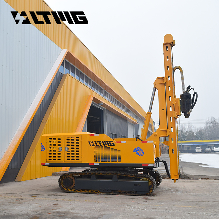 LTMG LPD60 Hydraulic Drop Hammer Vibrating Best Pile Drivers Machinery Post Ram Machine Diesel Powered Pile Driver