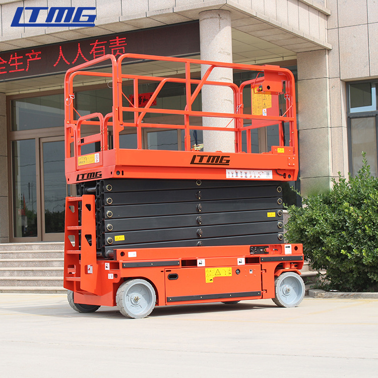 LTMG LTWP1214 12M 14M scissor lift work platform price hydraulic diesel truck mounted aerial work platform in stock