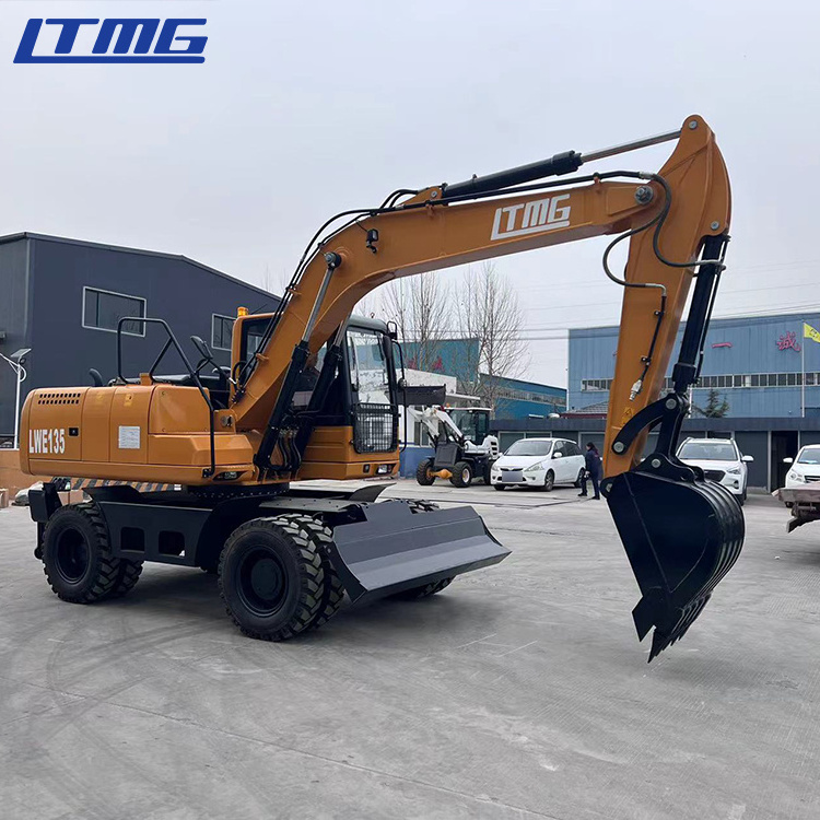 Wheeled tires excavator 7 ton 9 ton 12 ton 13 ton 15 ton wheel excavator