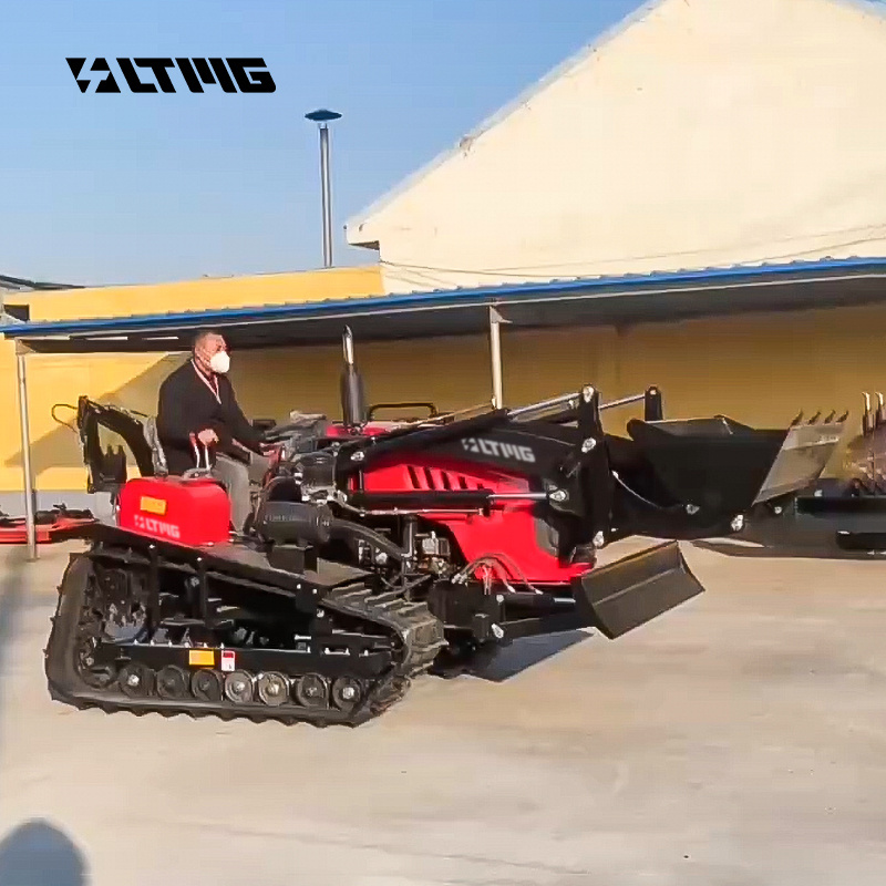 LTMG China 40hp 50hp mini farm crawler tractor with rubber track