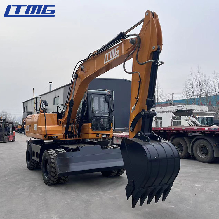 Wheeled tires excavator 7 ton 9 ton 12 ton 13 ton 15 ton wheel excavator