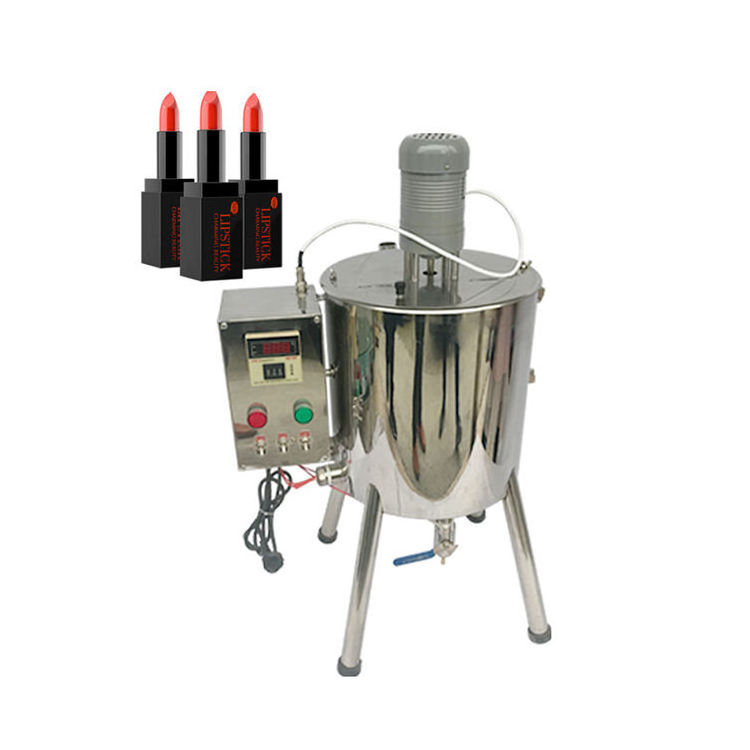 Automatic 15/30L Small Mixer Lipstick Filler Lip Balm Making Machine Liquid Chilli Paste Filling Machine price