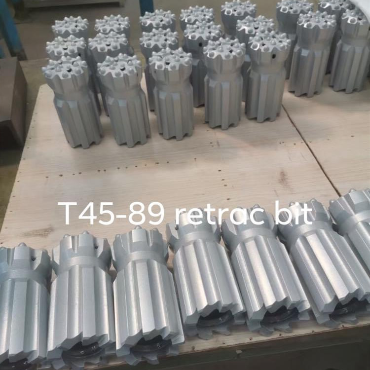 Factory 30years New Technology T45 thread rock drilling button bit GT60 Drill bit For Drilling Rig