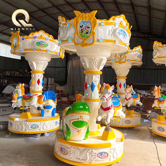 Small Carousel  Mini Rides amusement ride  park family indoor outdoor merry go round