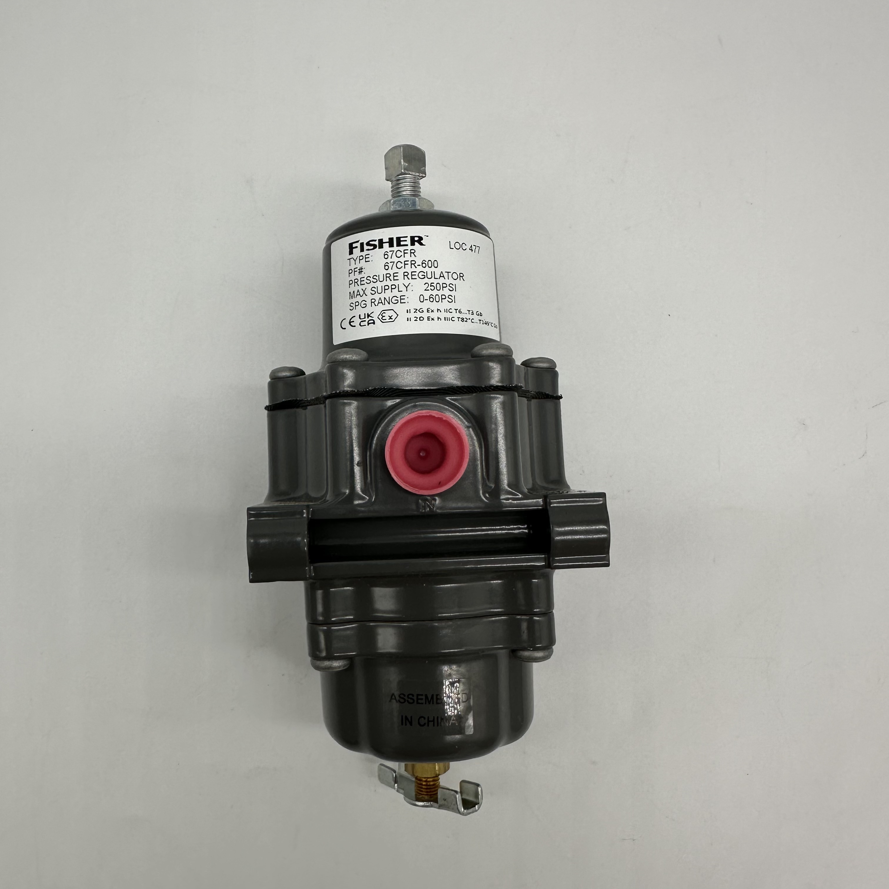 Emerson Valve controller fisher DVC6205+DVC6215 split type valve positioner DVC6200HC  Pressure reducing valve 67CFR