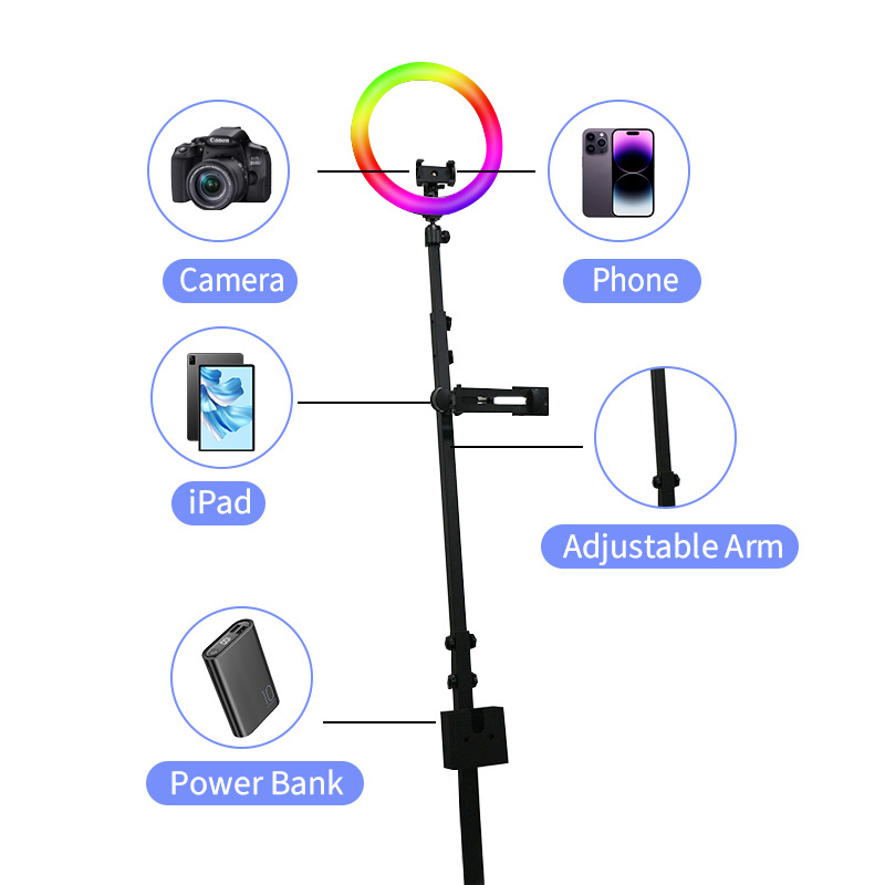 360 Photo Booth inflatable self service vending machines video photo booth 360 Automatic Platform with ring LED light