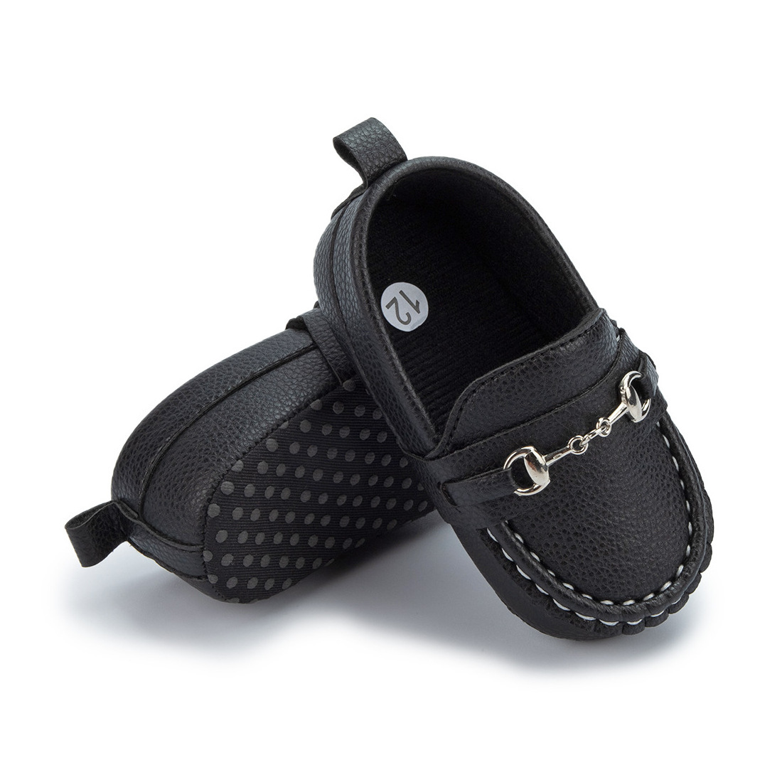 Newborn Baby Shoes Soft Soled Walking Casual Shoes For Girls And Boys Baby Shoes Leather