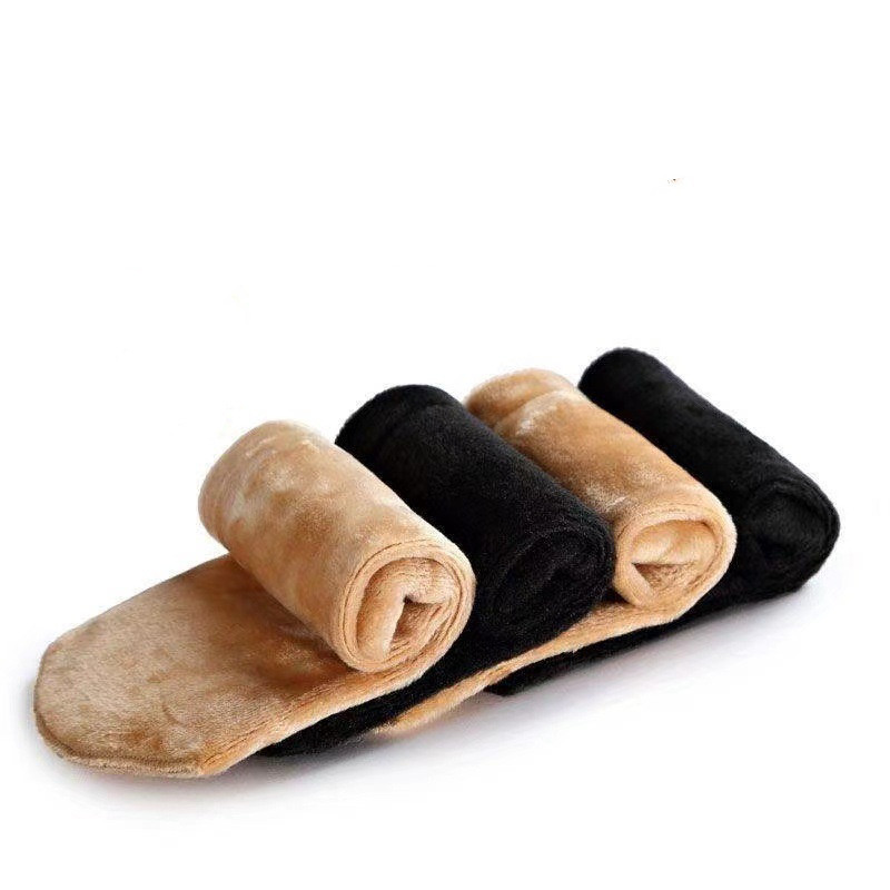 Winter Warmer Women Thicken Thermal Wool Cashmere Snow Socks Seamless Velvet Boots Floor Sleeping Socks