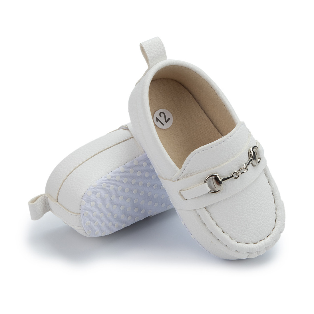 Newborn Baby Shoes Soft Soled Walking Casual Shoes For Girls And Boys Baby Shoes Leather