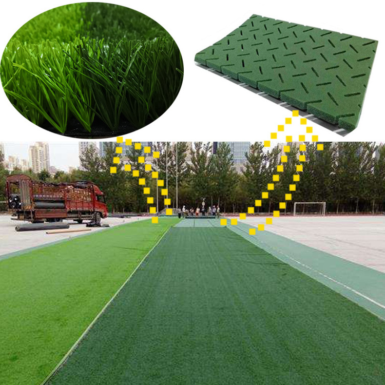 Outdoor Indoor Rubber Flooring PE Foam Shock Pad for Football Synthetic Grass