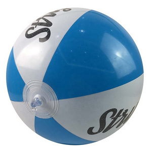 30cm 50cm large customized inflatable PVC beach ball with logo and printing