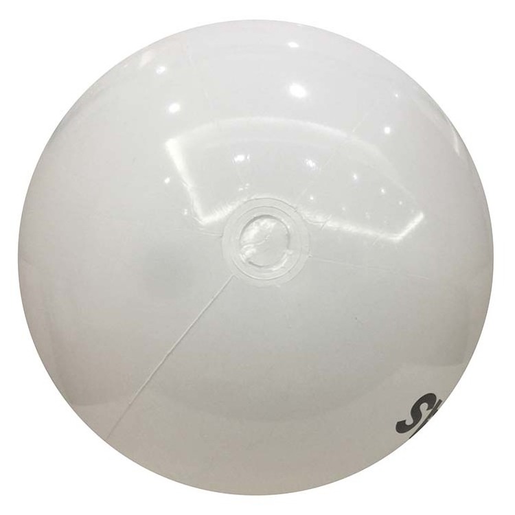 60cm customized Color and logo Giant white beach ball