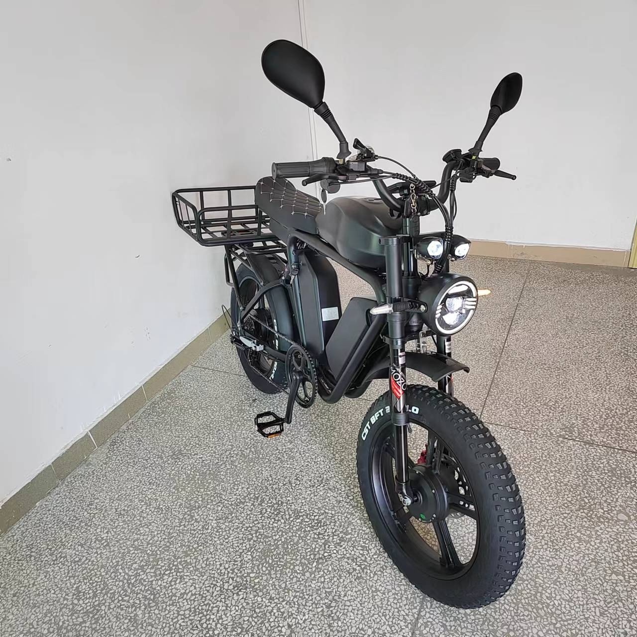 Yolin V1 Cargo Electric Bike 2000W Motor 52V Triple Battery 76Ah  Fat Tire Aluminum Alloy frame  Fast Delivery or sport  ebike