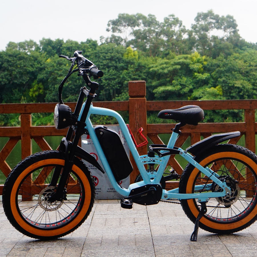 2024 Yolin SQ1 New Step through 52V  Electric Bike 1000W Motor 22Ah Battery Fat Tire Full suspension Aluminum Alloy frame ebike