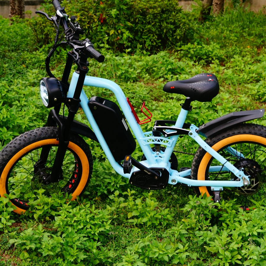 2024 Yolin SQ1 New Step through 52V  Electric Bike 1000W Motor 22Ah Battery Fat Tire Full suspension Aluminum Alloy frame ebike