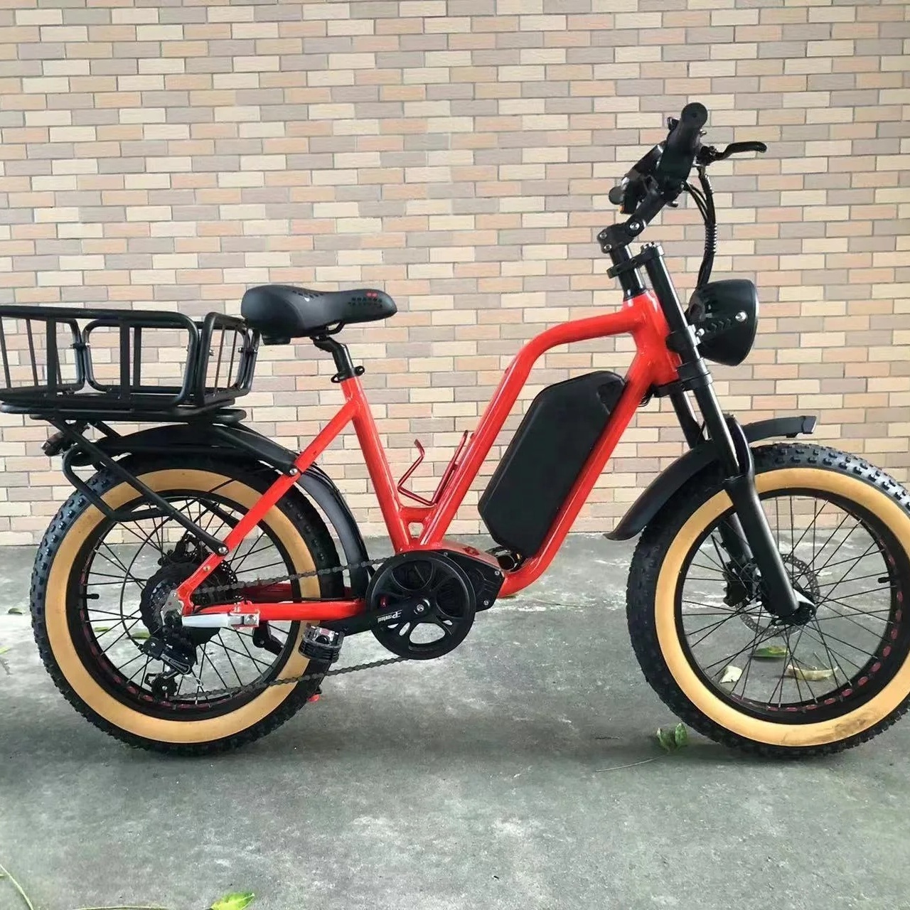 2024 Yolin SQ1 Step Through 52V Cargo Electric Bike City bike Electric 1000W Motor 22Ah Fat Tire Aluminum Alloy frame ebike