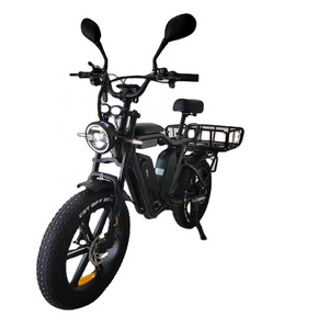 Yolin Q1S Cargo Electric Bike 1000W Motor 52V Dual Battery 44Ah  Fat Tire Aluminum Alloy frame Delivery  ebike