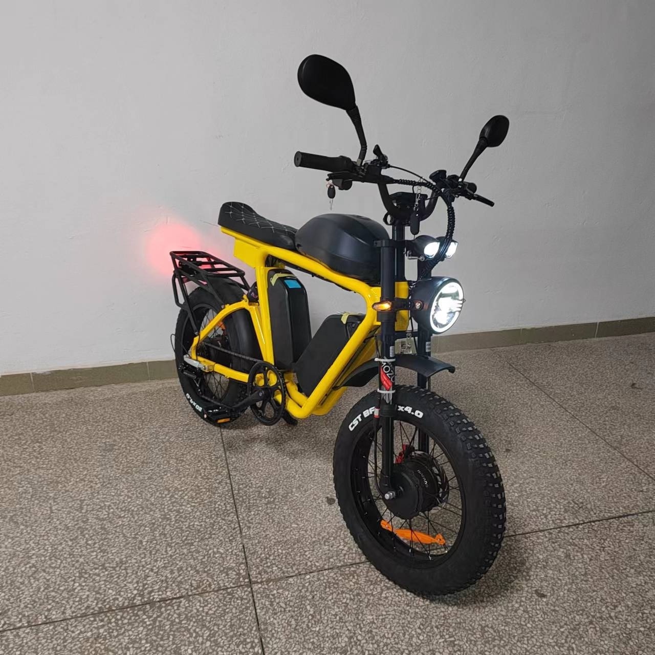 2024 Yolin New Electric Bike 2000W Dual Motor Bafang Brand 52V Triple Battery 70Ah  Fat Tire  Aluminum Alloy frame  ebike