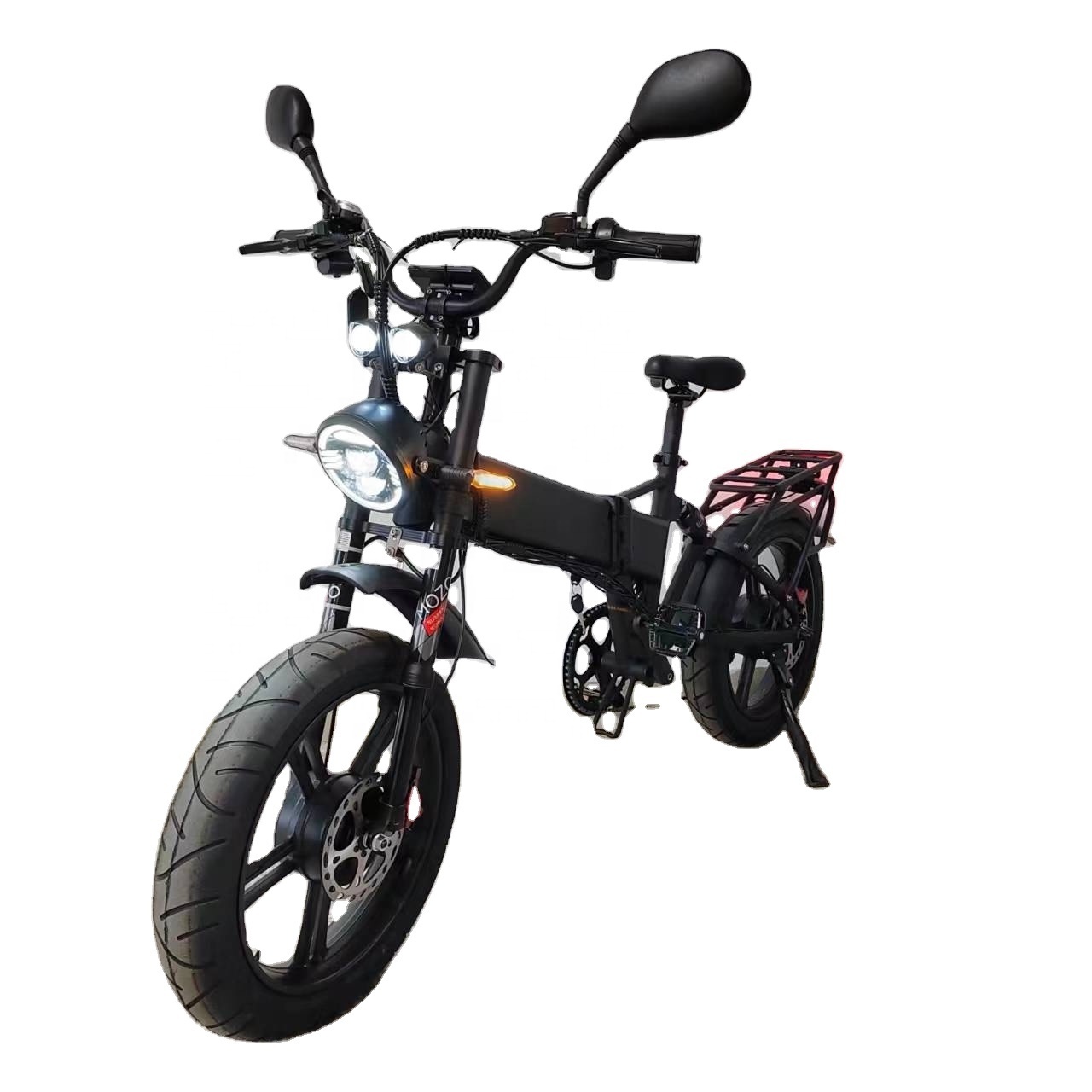 2024 Yolin New Electric Folding  Bike 2000W Dual Motor 52V21Ah Hydraulic Brake   Fat Tire Aluminum Alloy frame  65kmh City ebike