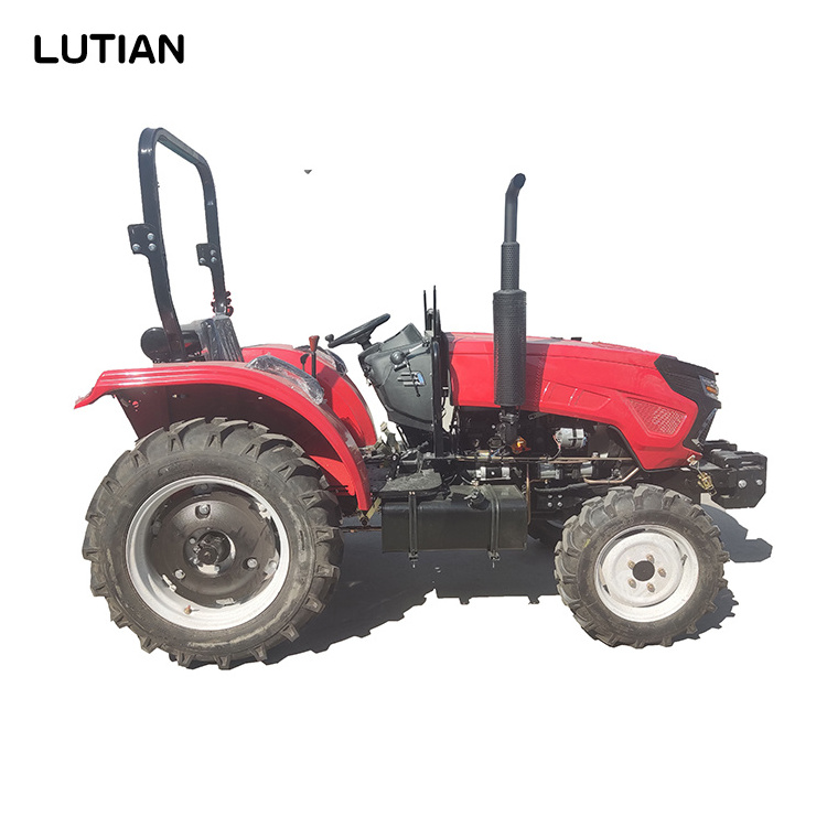 LUTIAN Shandong tractor supplier cheaper price 50hp 60hp 70hp closed cabin tractor made in china