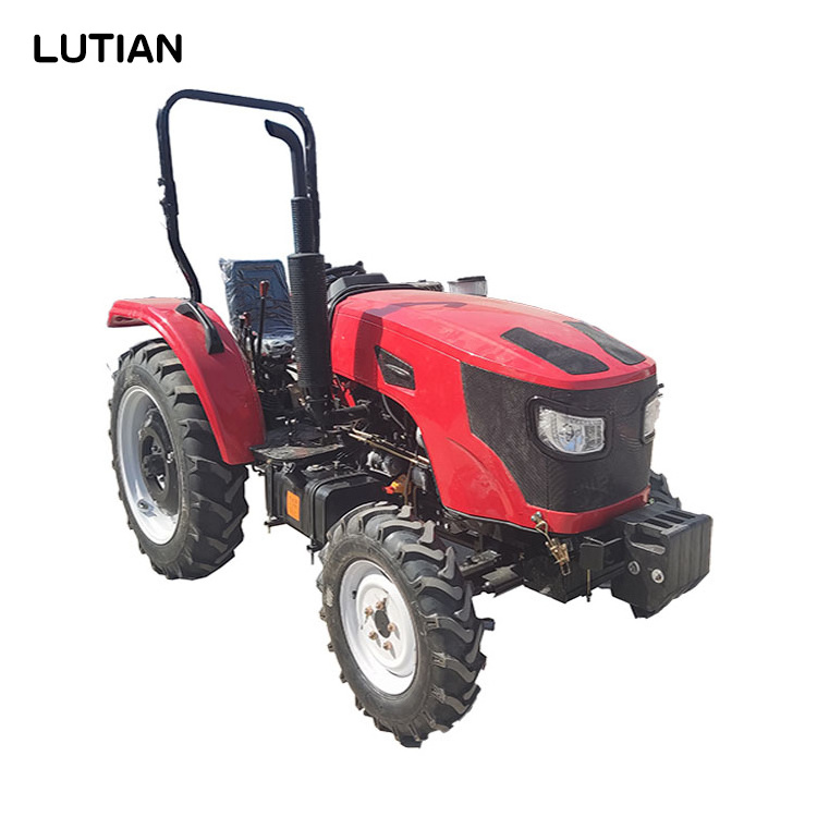 LUTIAN Shandong tractor supplier cheaper price 50hp 60hp 70hp closed cabin tractor made in china