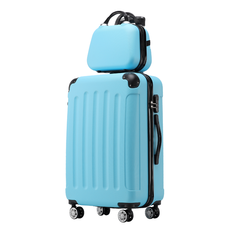 hot sale  waterproof hard shell  luggage sets with spinner  wheels with password lock trolley bags for travel