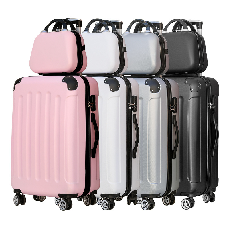 hot sale  waterproof hard shell  luggage sets with spinner  wheels with password lock trolley bags for travel